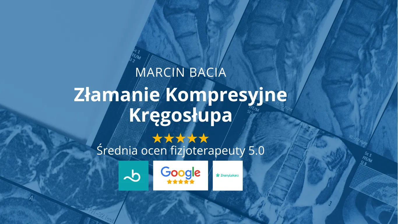 złamanie kompresyjne kręgosłupa